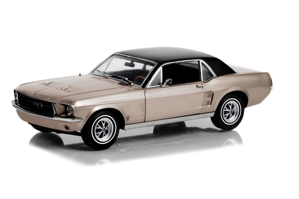 Amazon.com: 1967 Ford Mustang Coupe, Beige/Tan - Greenlight 13641